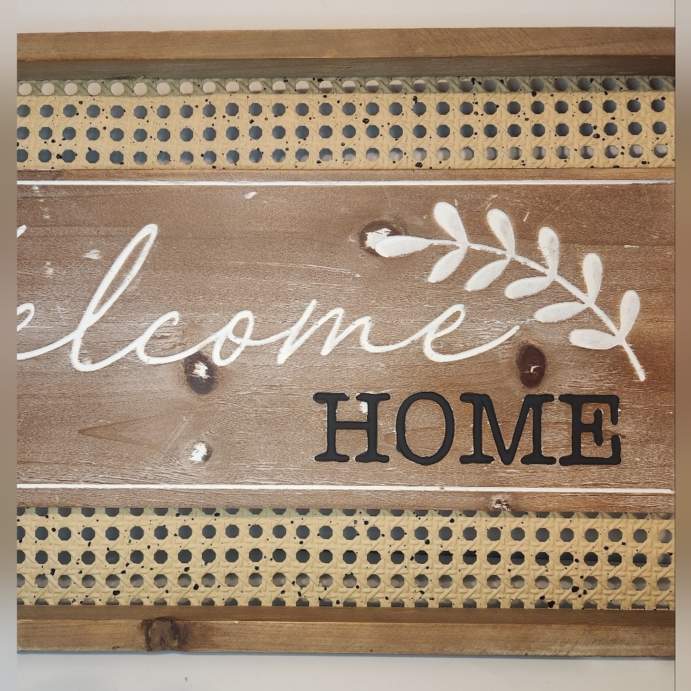 Brand New Kirklands "Welcome Home" wall art - Picture 6 of 8